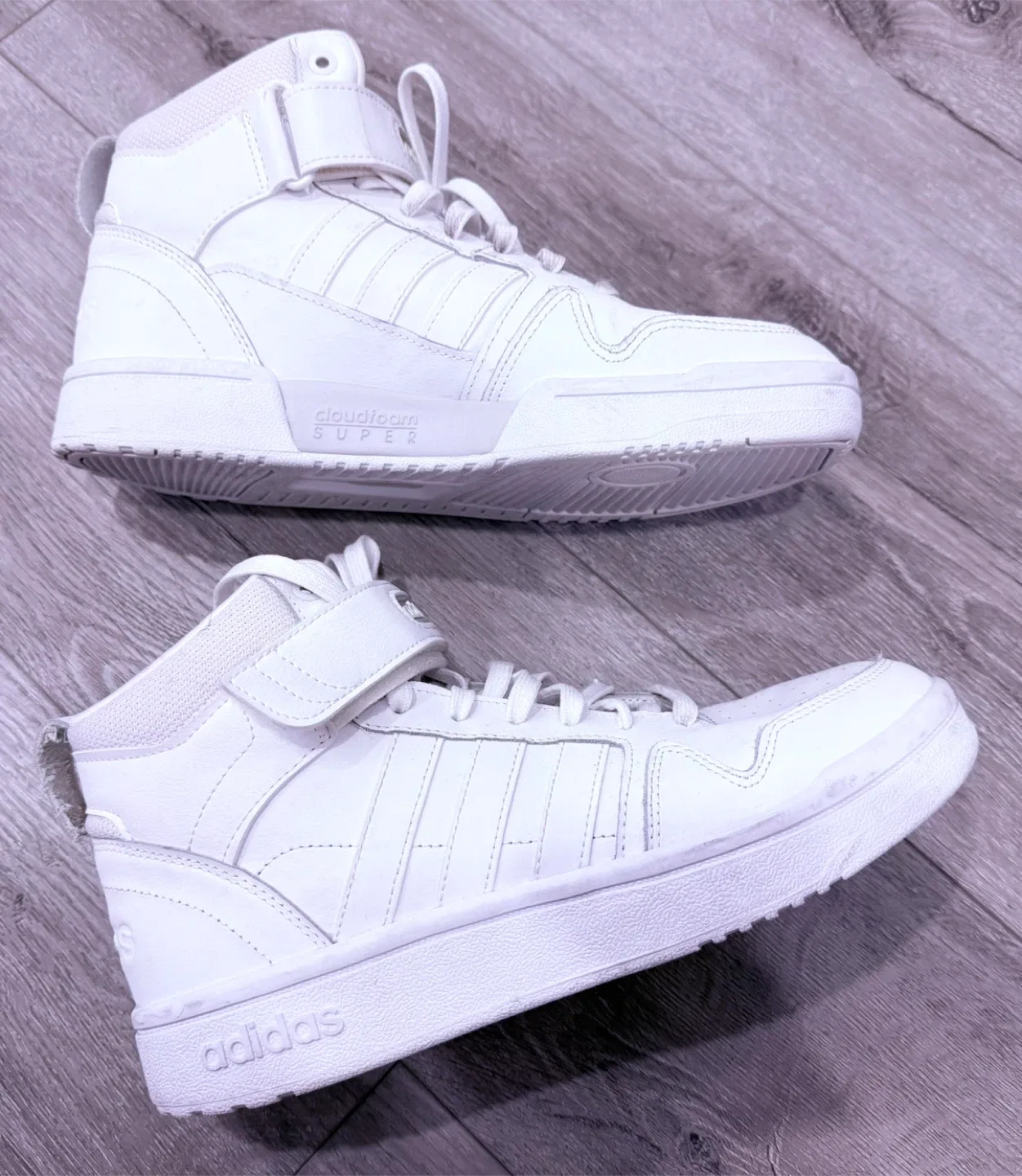 Adidas Cloudfoam Super Hoops Mid White image indicator(3)