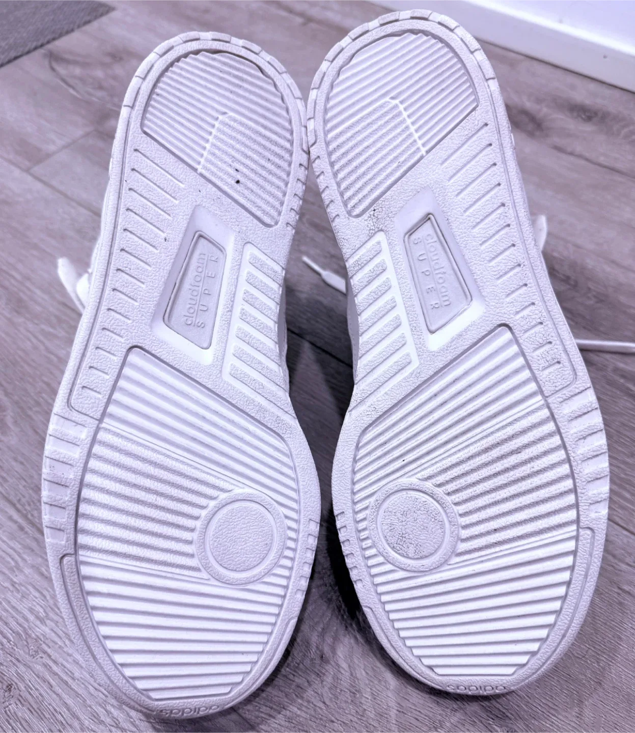 Adidas Cloudfoam Super Hoops Mid White image indicator(6)