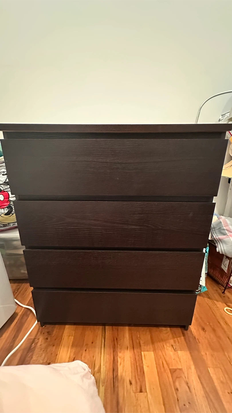 4-Drawer Chest - Brown - photo 2