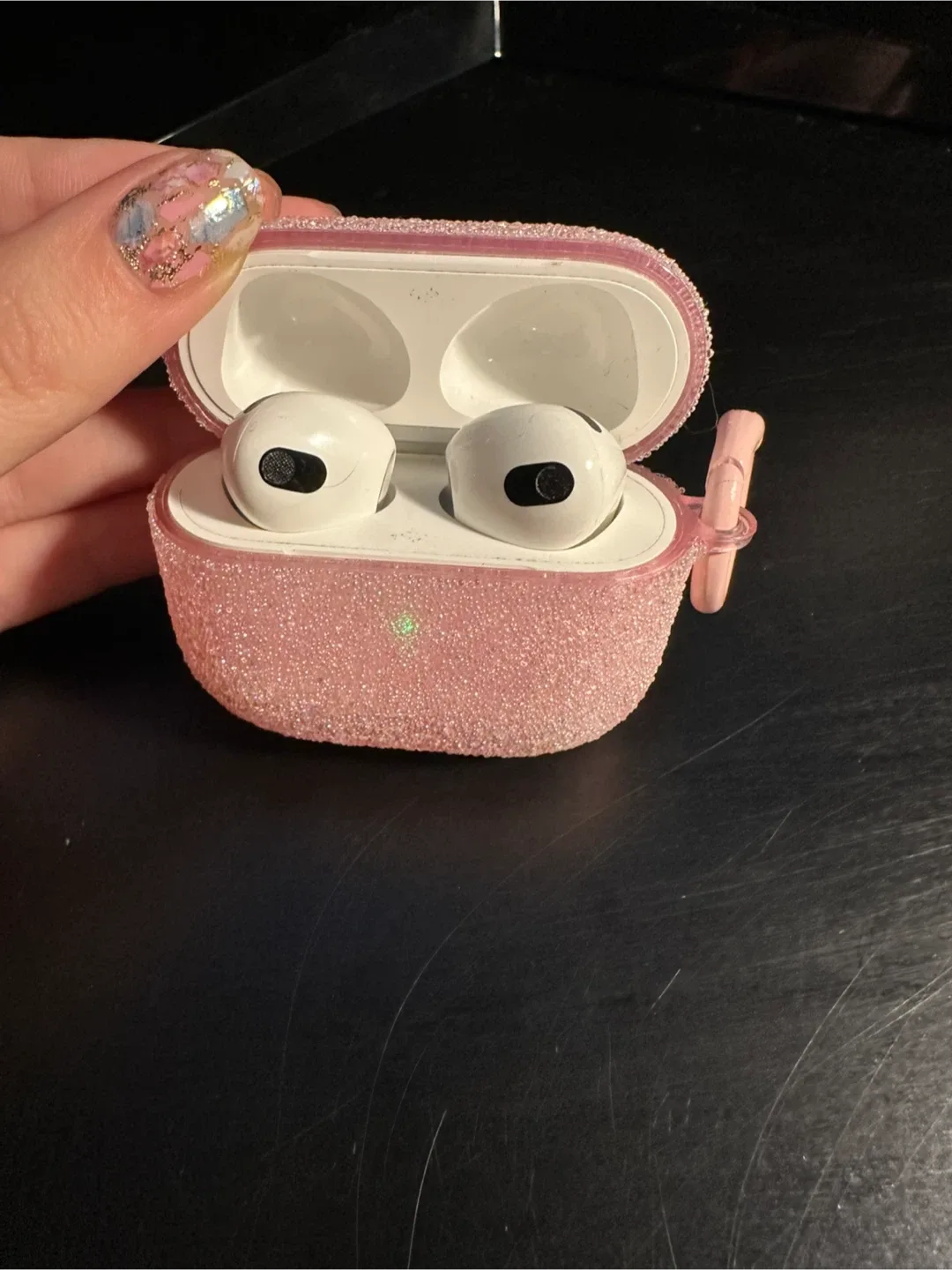 Apple AirPods 3rd Gen with Pink Case image indicator(2)