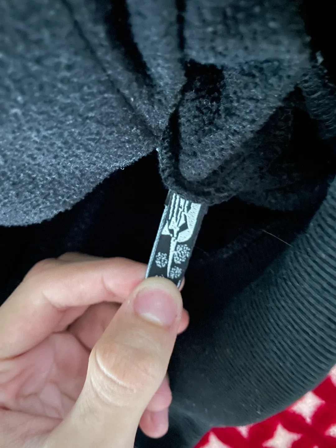 Sp5der Black Hoodie - Size L image indicator(3)