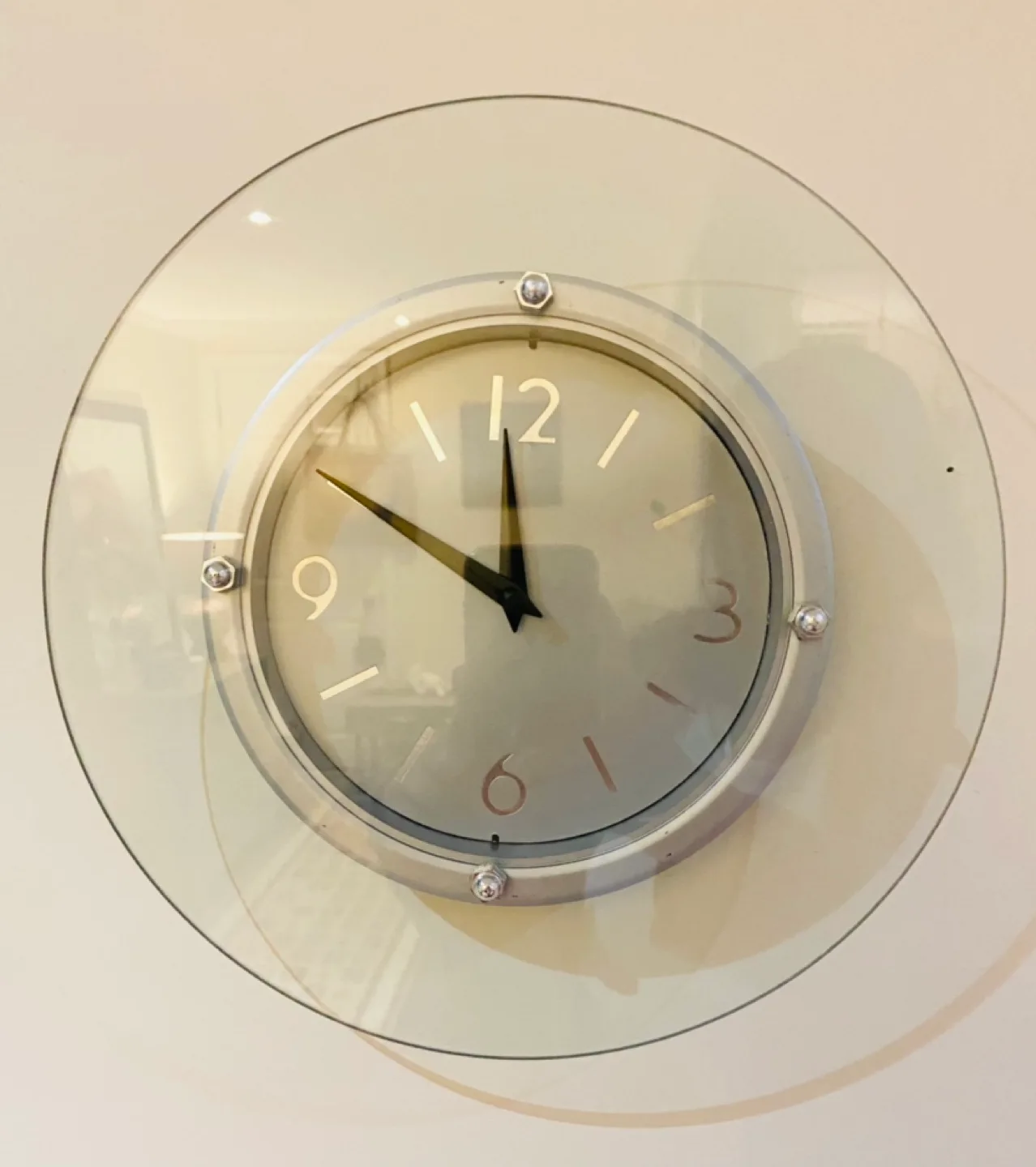 Wall Clock with Glass Overlay🥕 thumbnail