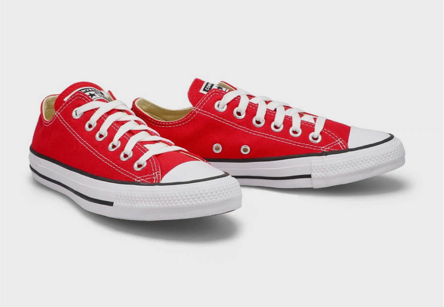Red Converse All Star Low Top