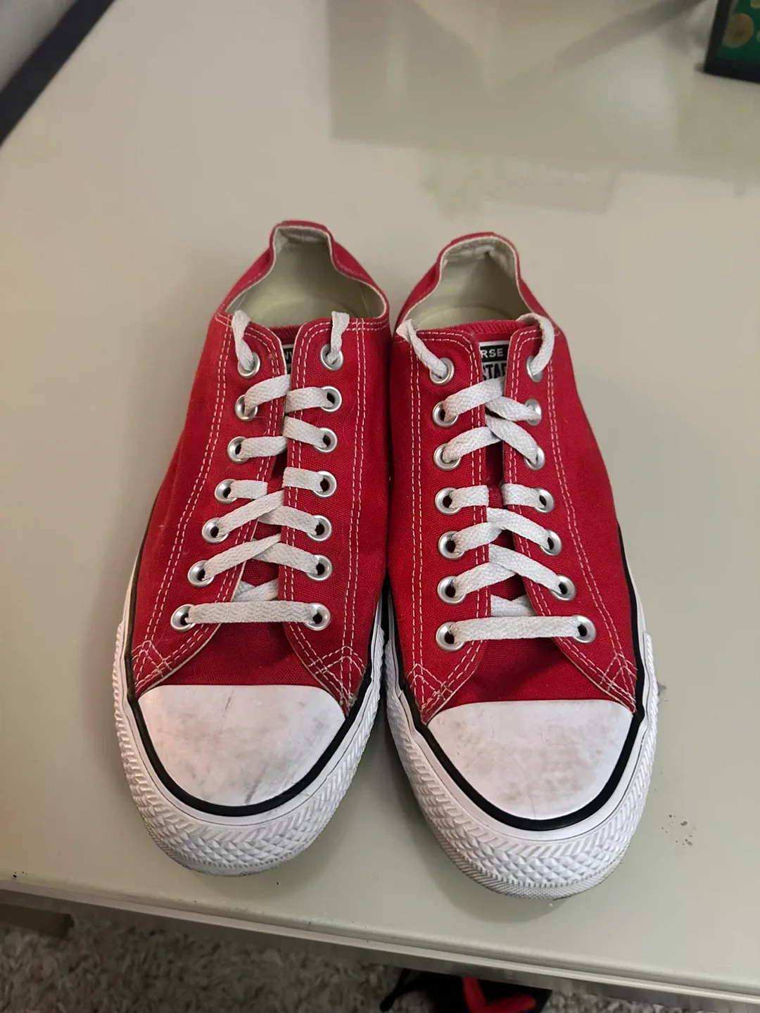 Red Converse All Star Low Top image indicator(2)