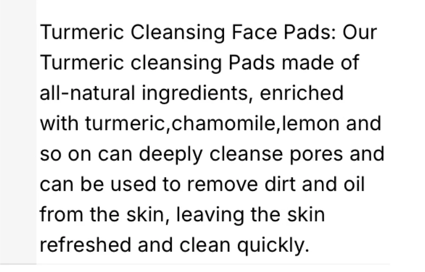 🥕ALIVER Kojic Acid & Turmeric Cleansing Pads image indicator(2)