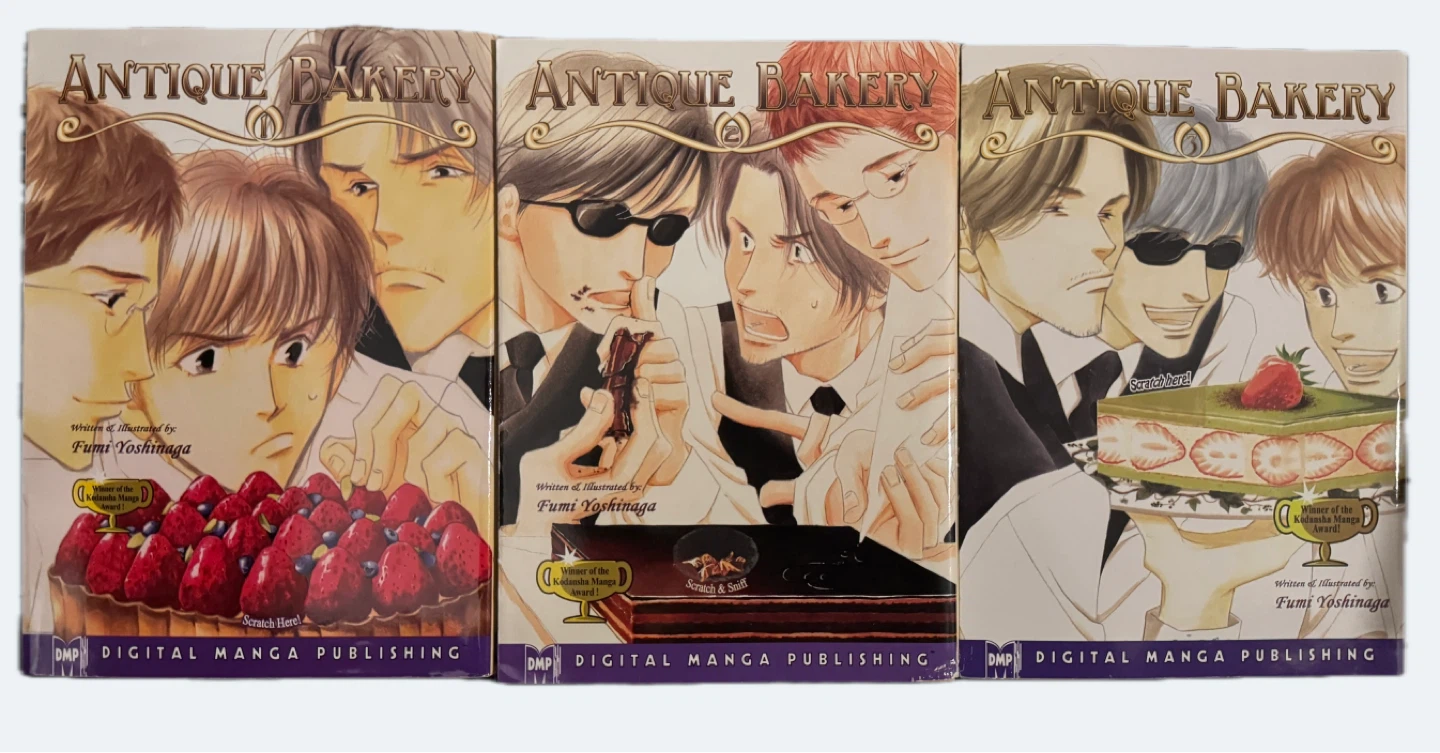 Antique Bakery Manga Series by Fumi Yoshinaga