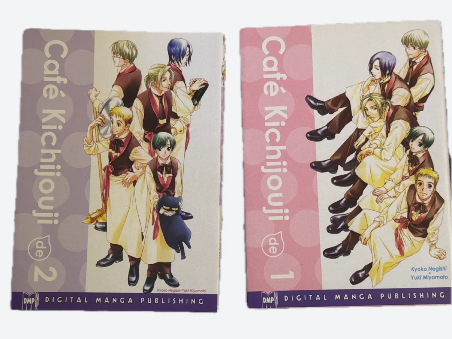 Café Kichijouji de 1 & 2 Manga Set
