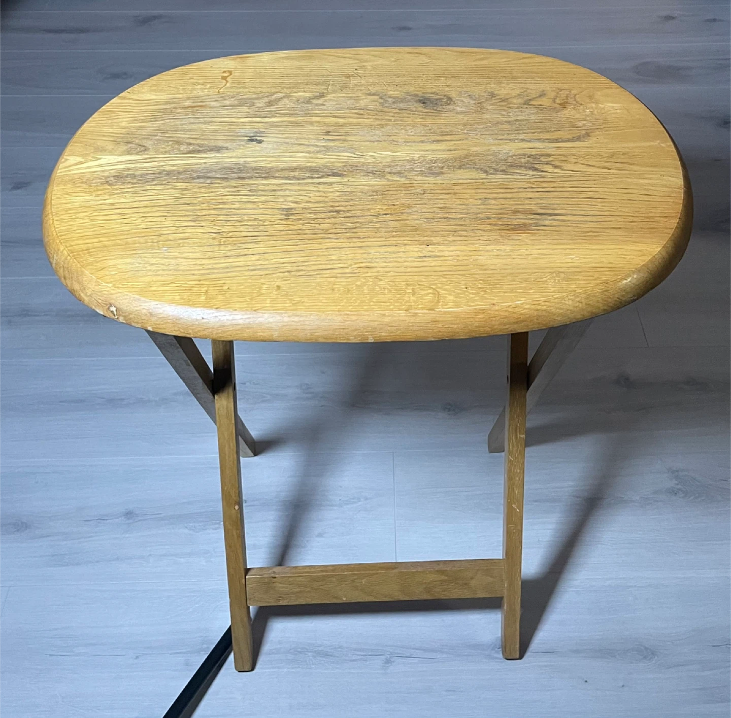 Folding Wooden Side Table