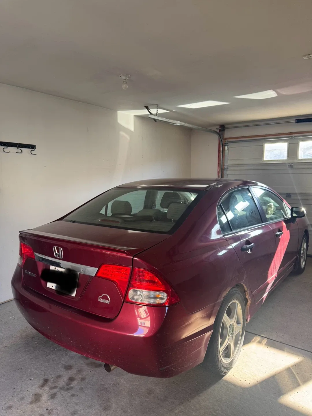 Honda Civic, Maroon 150k km automatic image indicator(3)