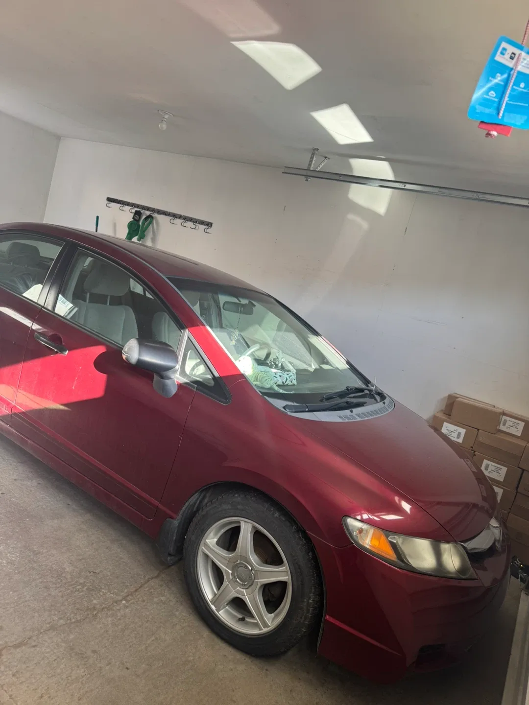 Honda Civic, Maroon 150k km automatic