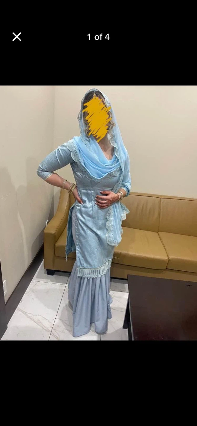 Sharara suit & chunni