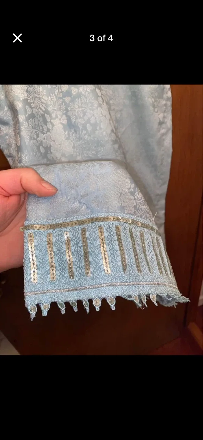 Sharara suit & chunni image indicator(4)