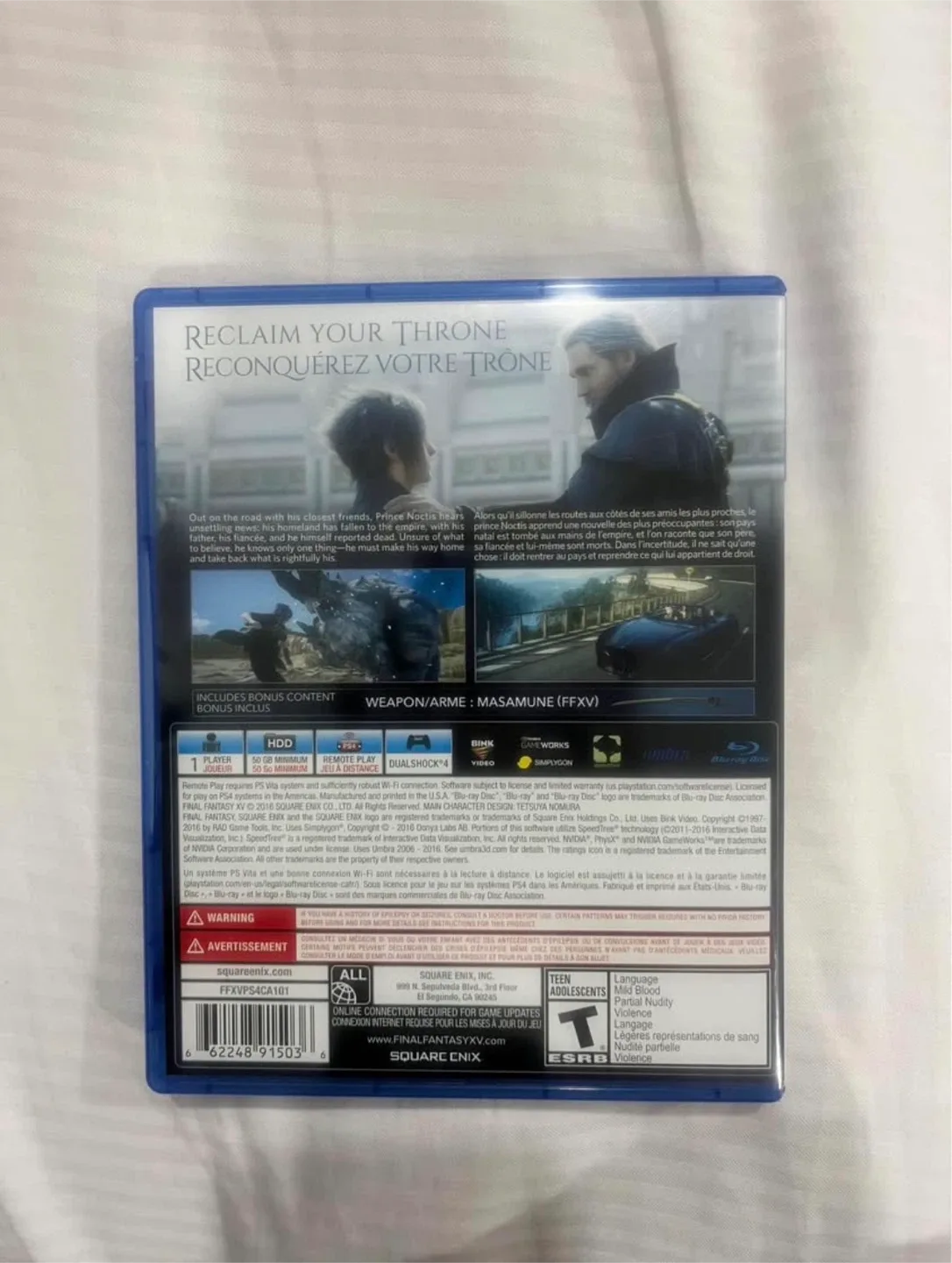 Final Fantasy XV Day One Edition - PS4 Game image indicator(2)