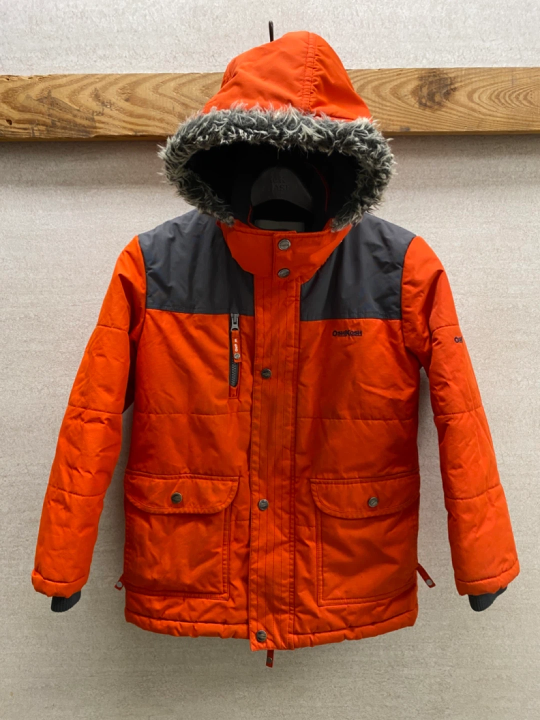 Osh Kosh Full Zip Winter Jacket Kids - Medium (8)