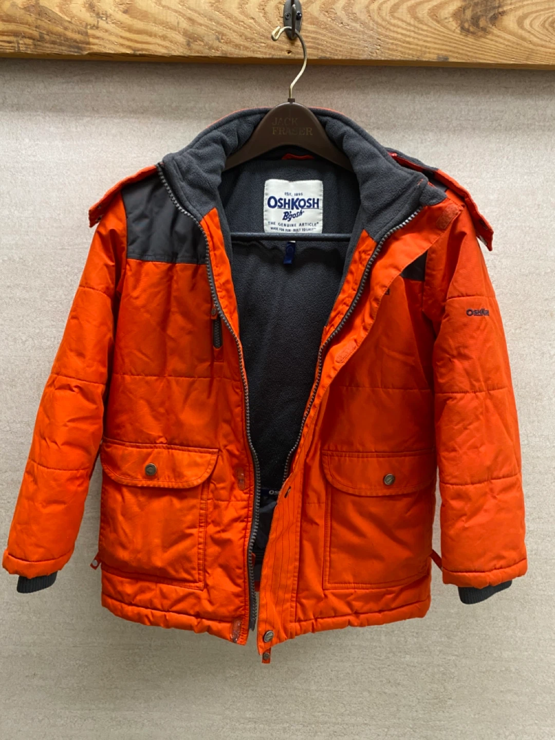 Osh Kosh Full Zip Winter Jacket Kids - Medium (8) - photo 4