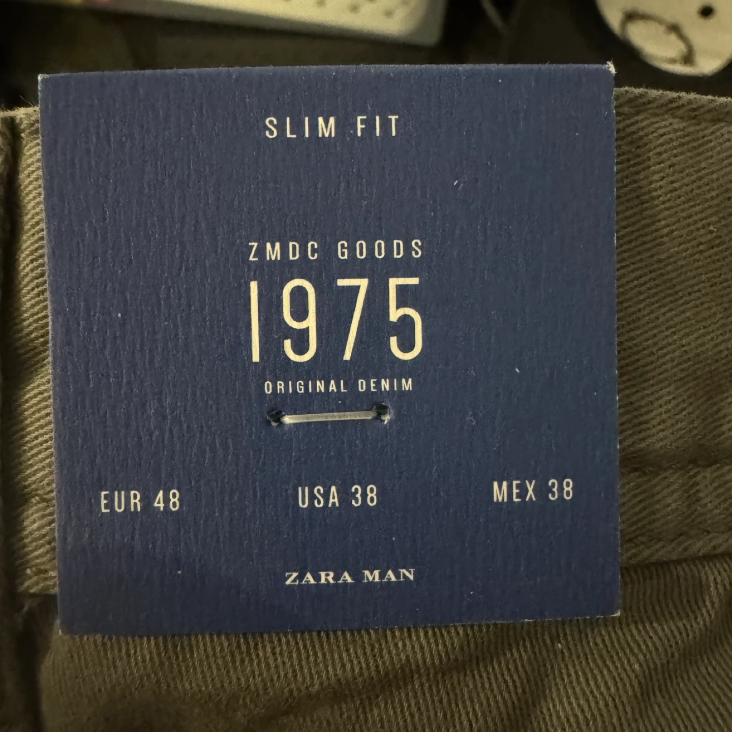 Zara Man 1975 Slim Fit Jeans, USA 38 - photo 3