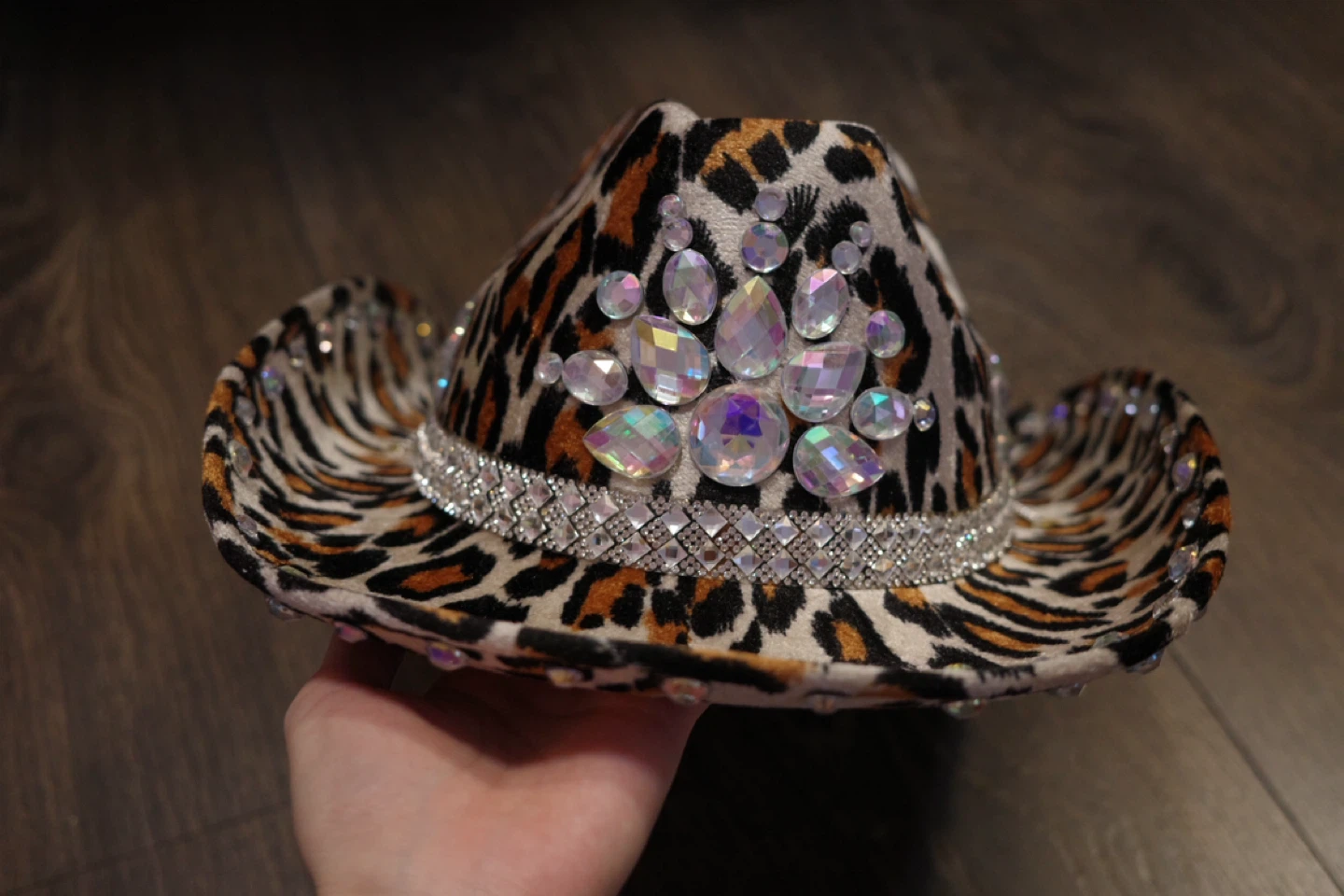 Dolls kill Leopard Print Cowboy Hat - photo 3