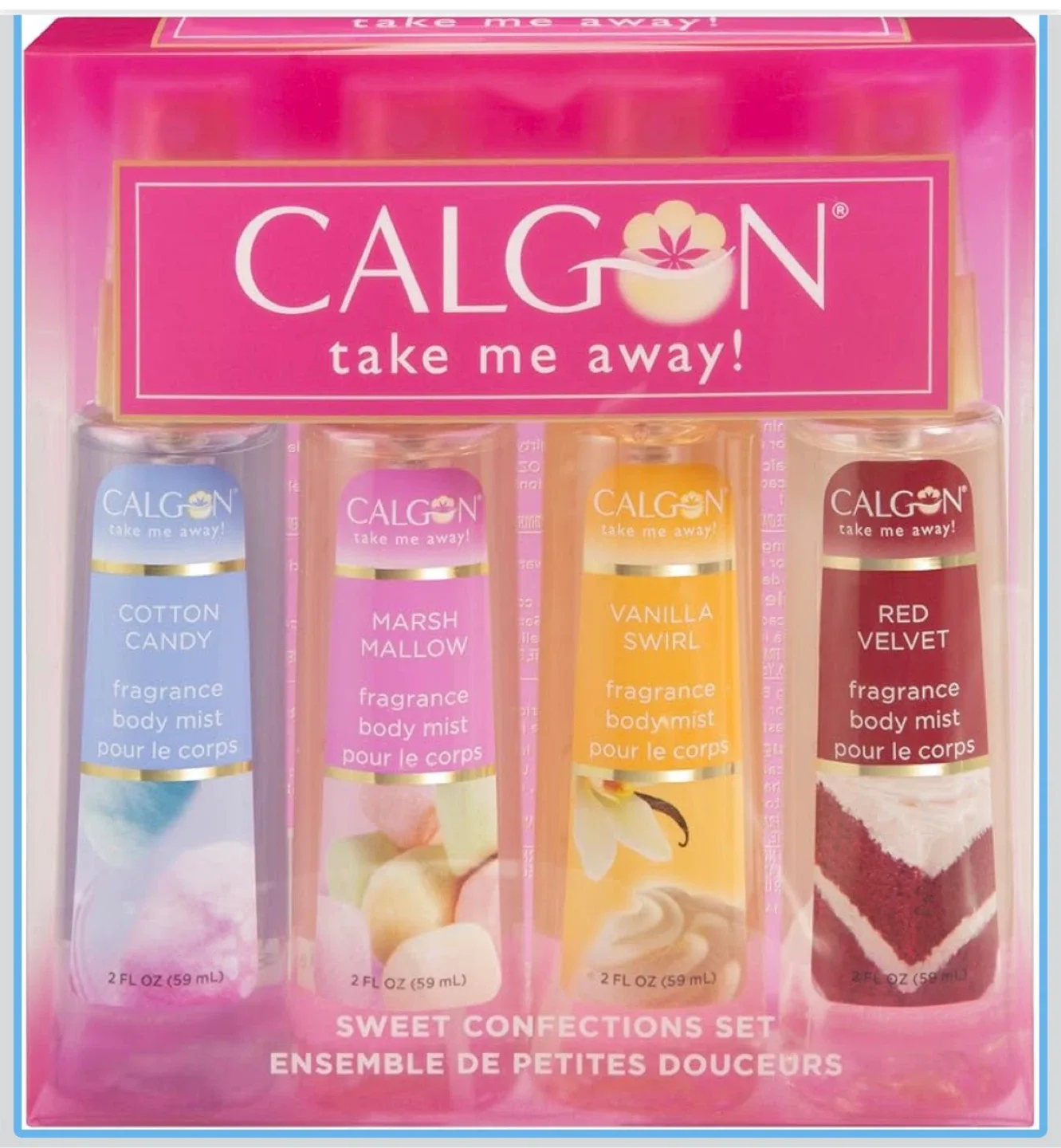 Calgon Take Me Away! Sweet Confections Body Mist Set image indicator(2)