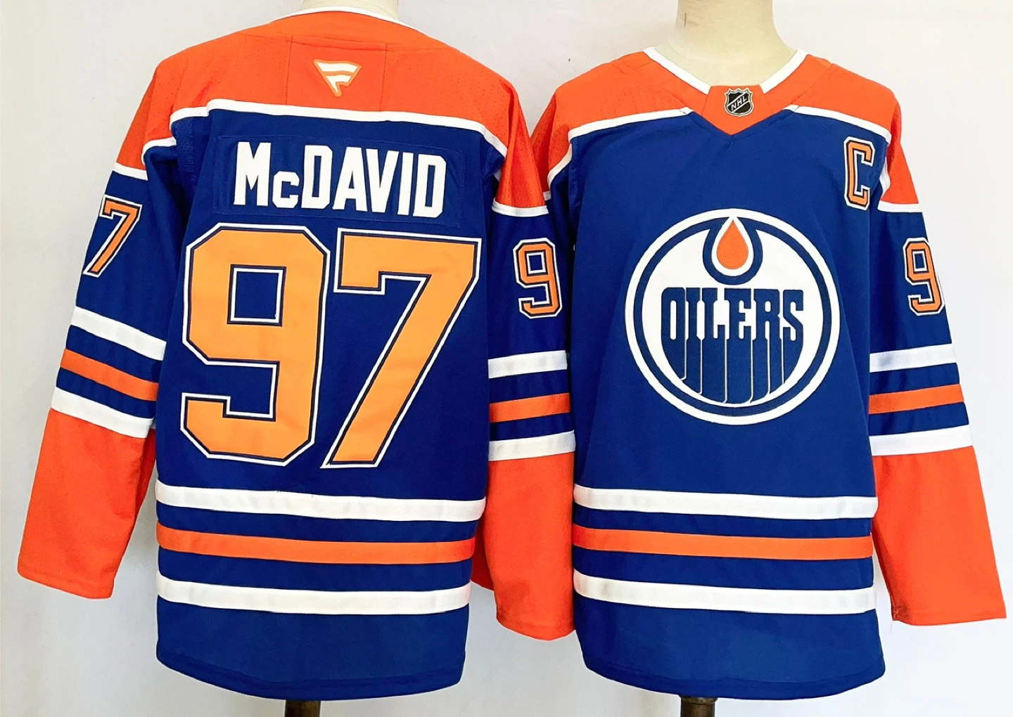 Edmonton Oilers McDavid #97 Hockey Jersey