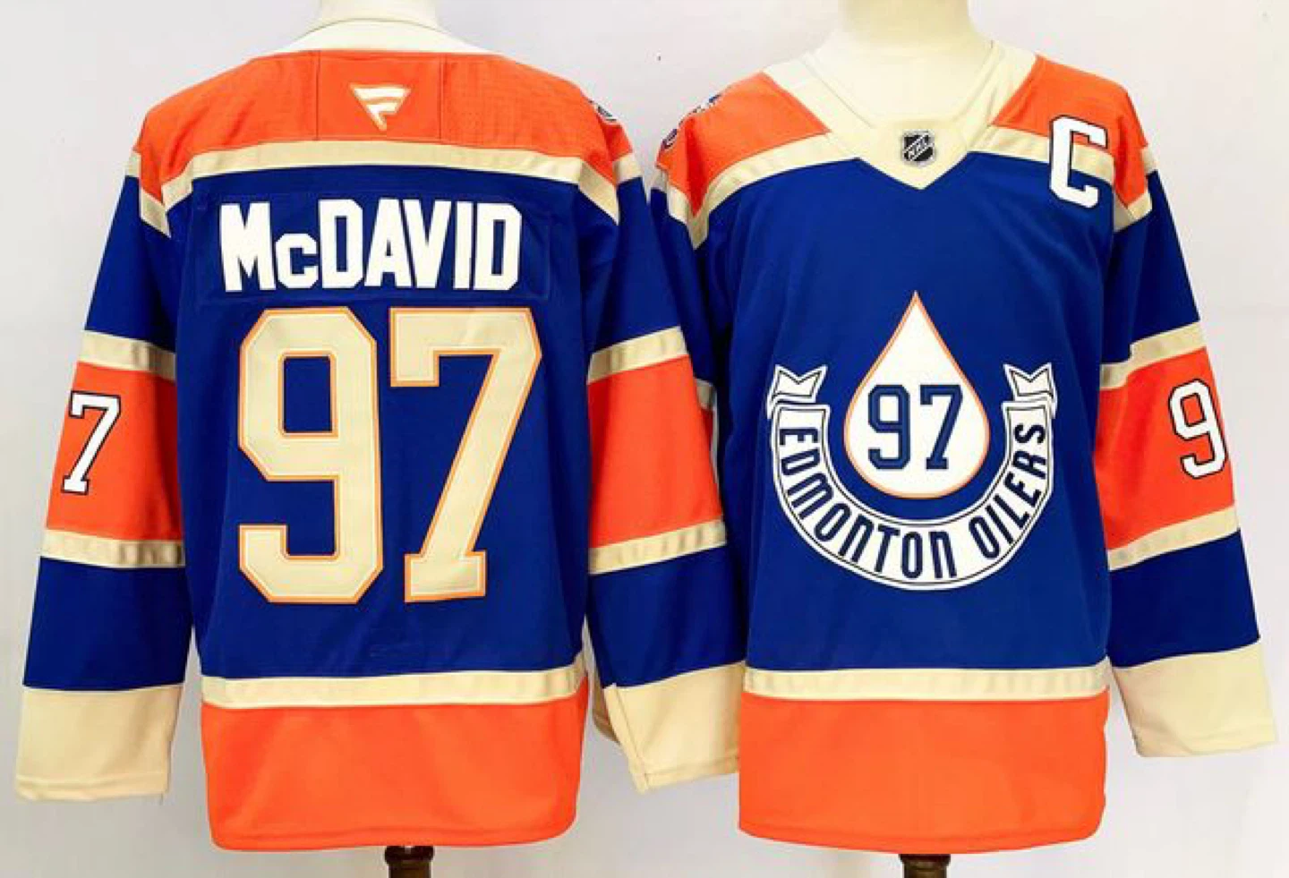 Edmonton Oilers McDavid #97 Hockey Jersey - photo 2