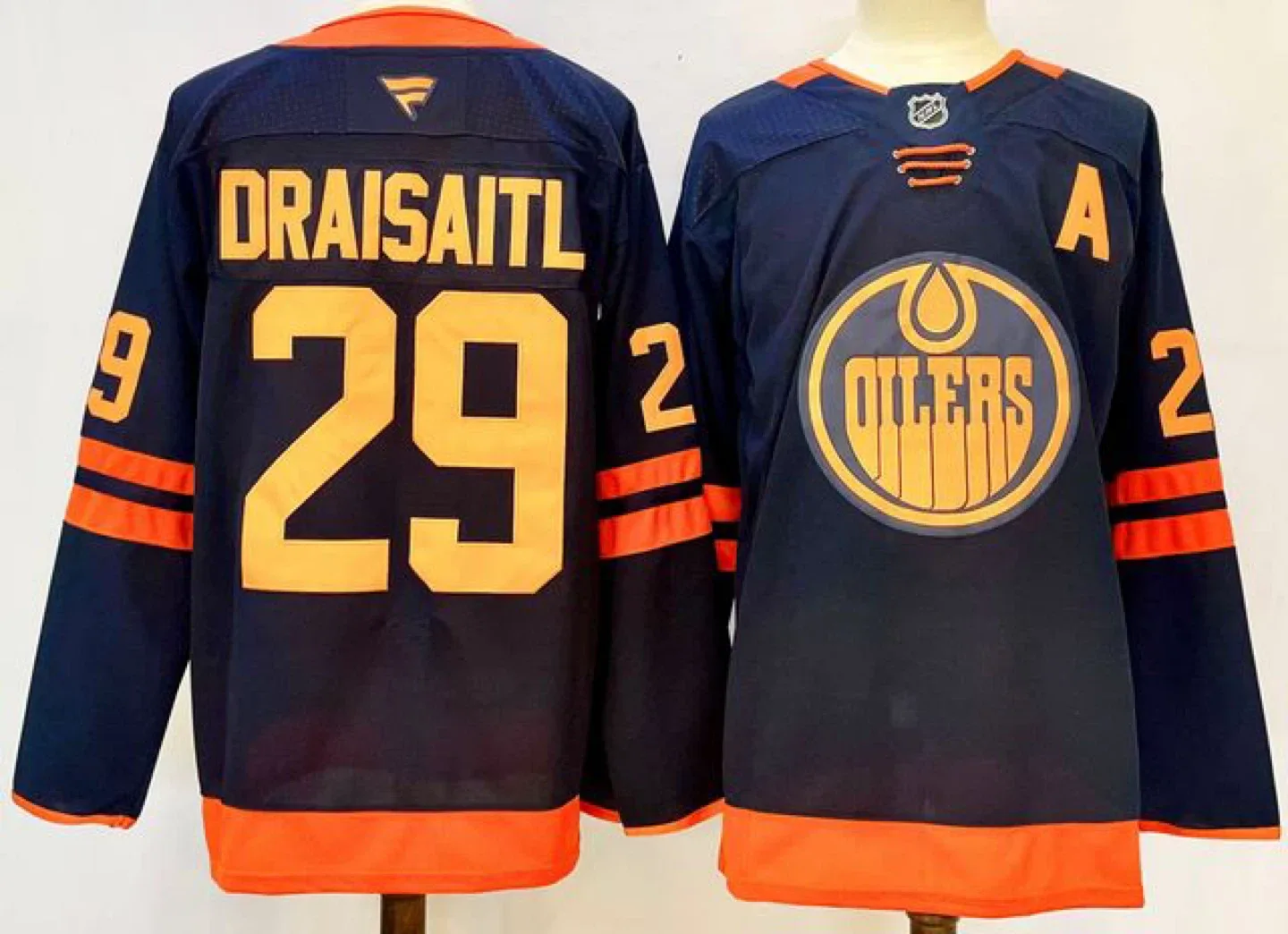 Edmonton Oilers Draisaitl #29 Hockey Jersey image indicator(4)