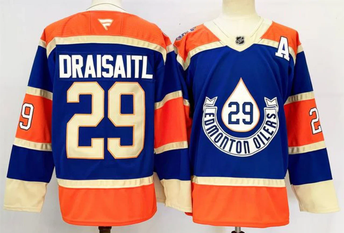 Edmonton Oilers Draisaitl #29 Hockey Jersey image indicator(2)