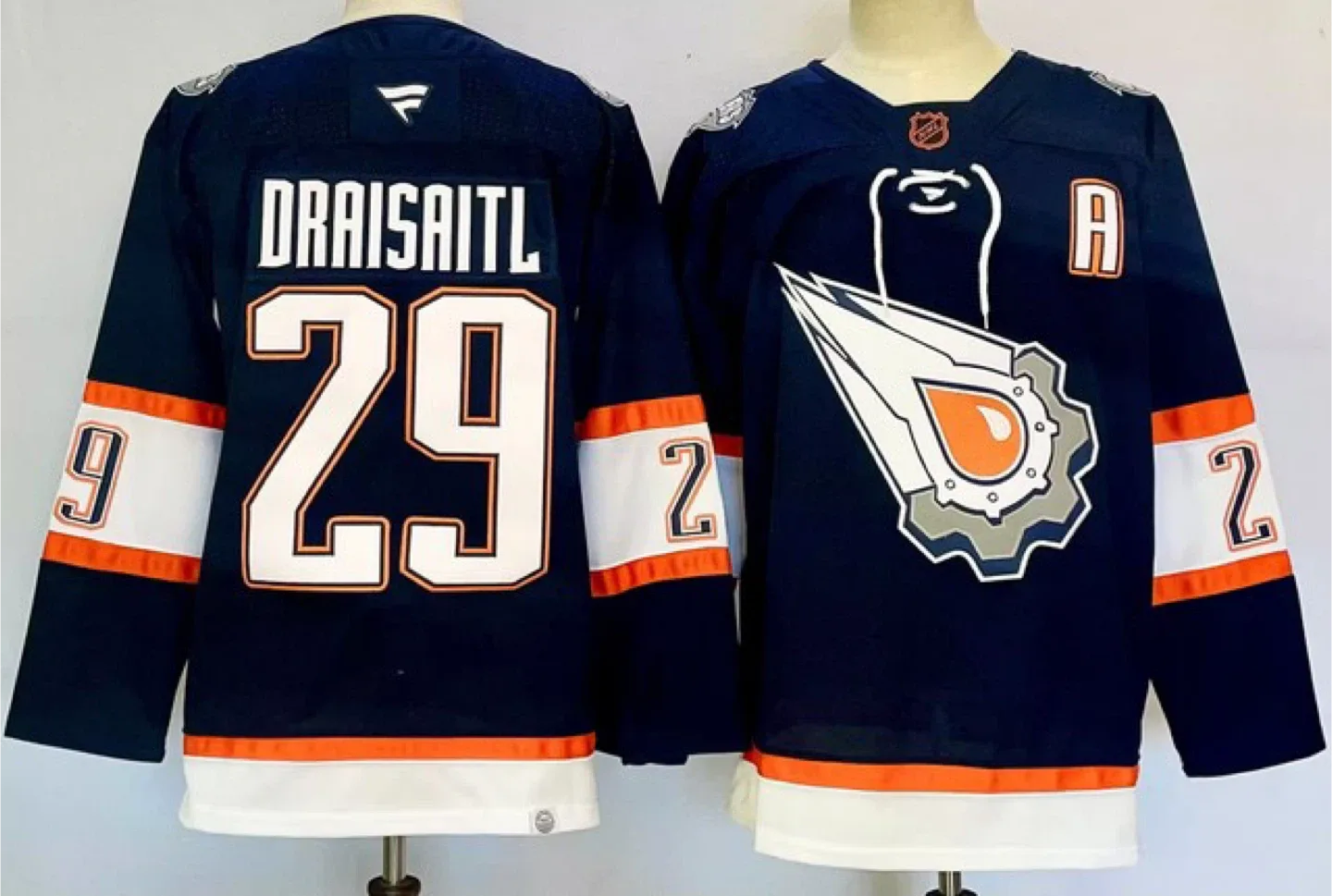 Edmonton Oilers Draisaitl #29 Hockey Jersey image indicator(3)