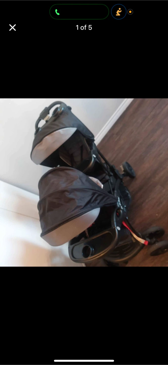 Joovy Scooter X2 Double Stroller - Black - photo 4