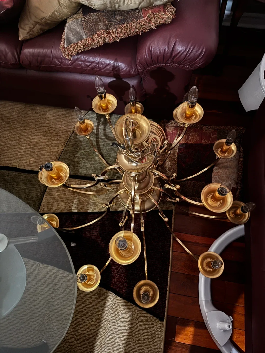 Gold Chandelier Lighting Fixture image indicator(3)