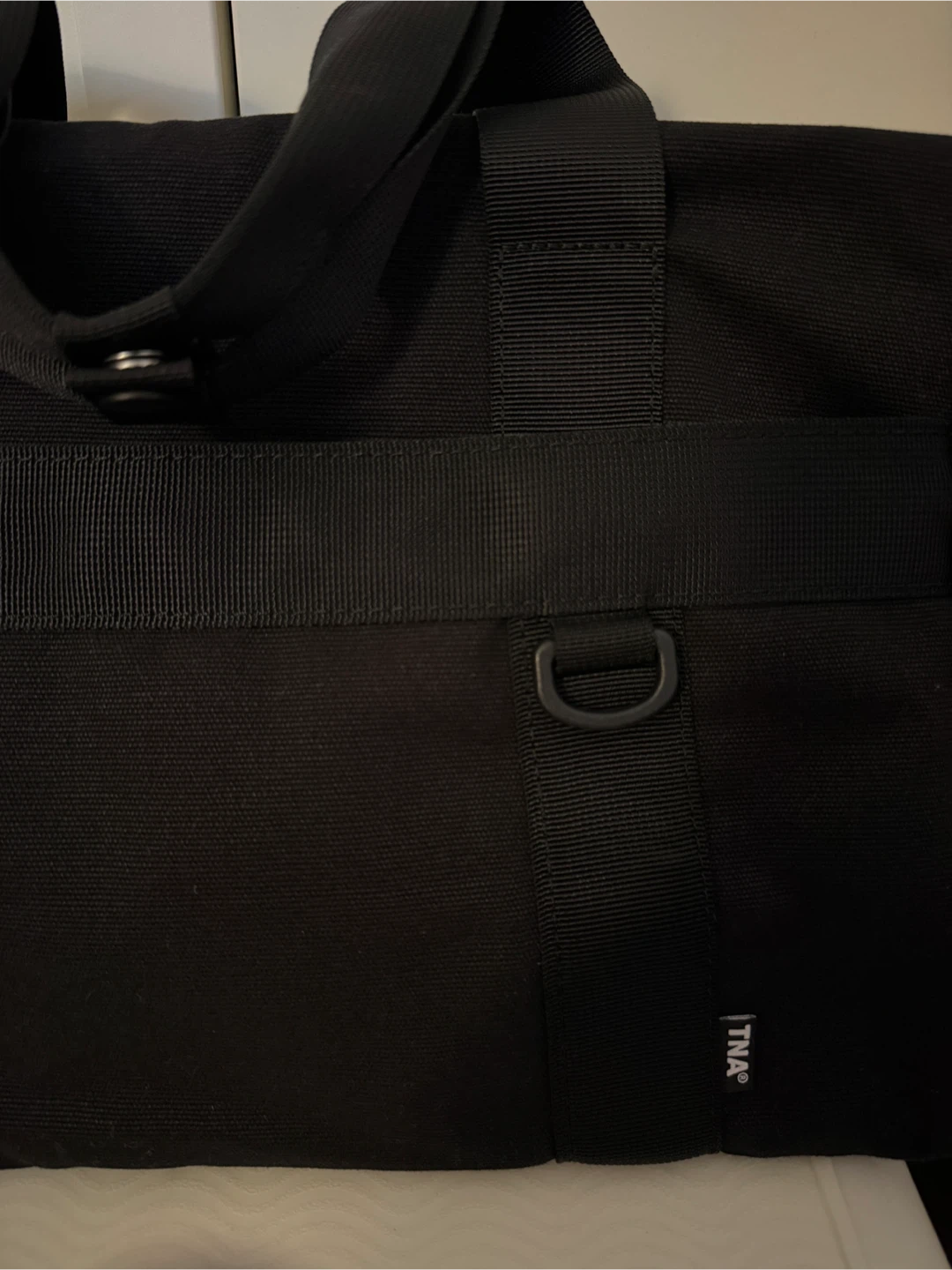 Aritzia TNA Black Duffle Bag - photo 3