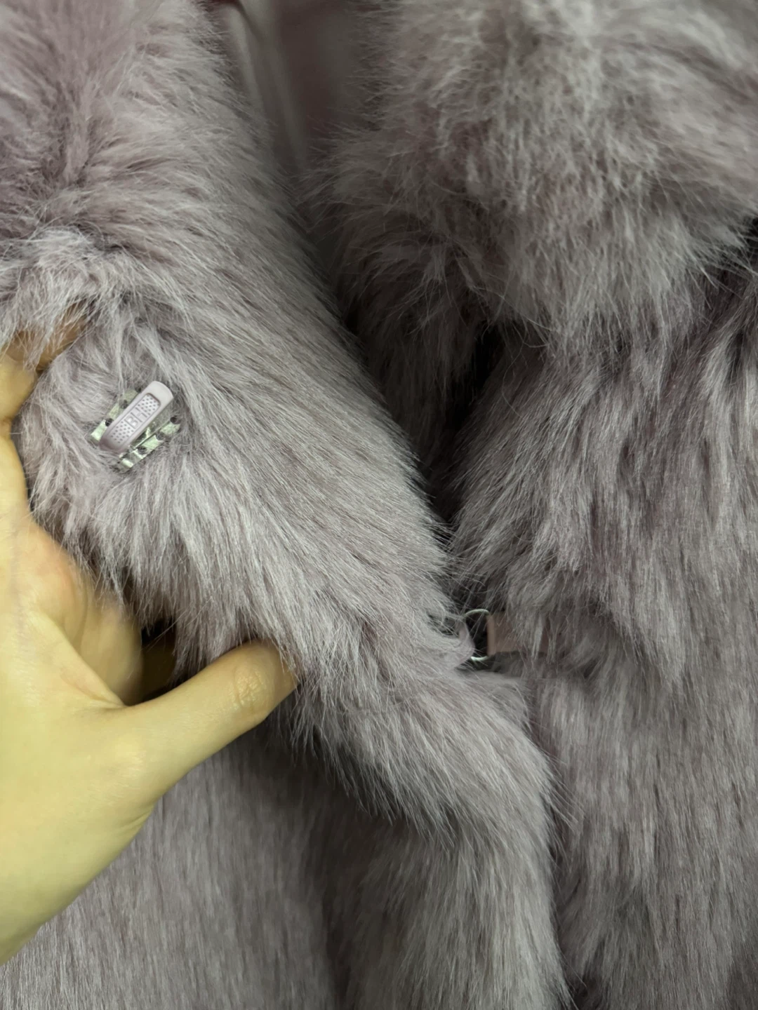 Faux Fur Jacket - Pink - photo 3