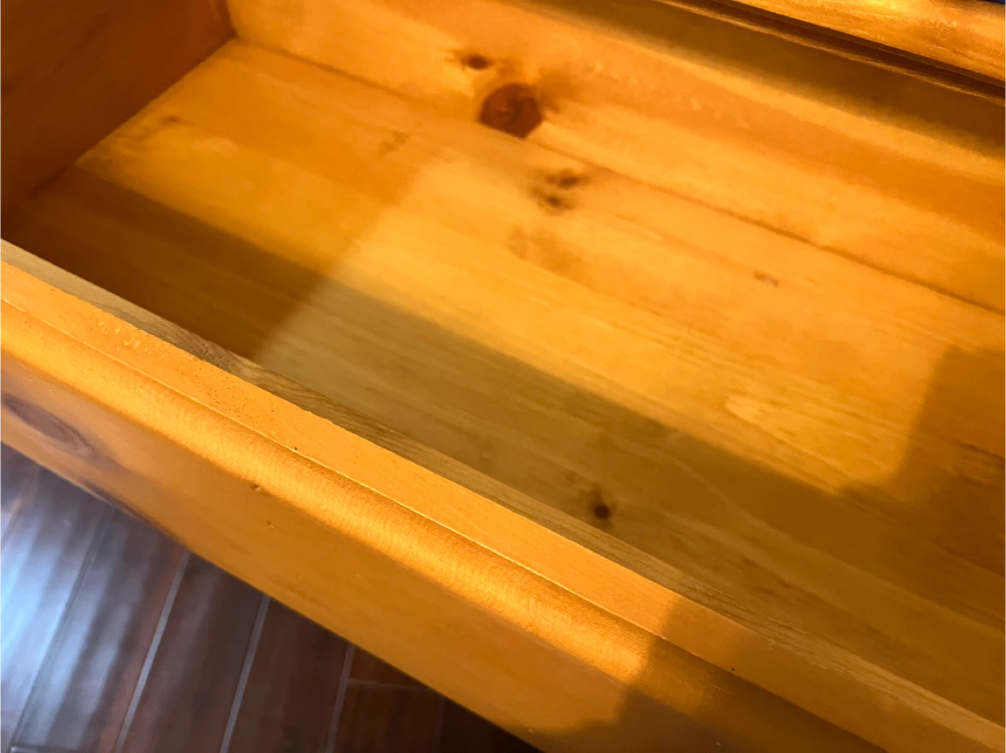 Wooden 3-Drawer Dresser - photo 2