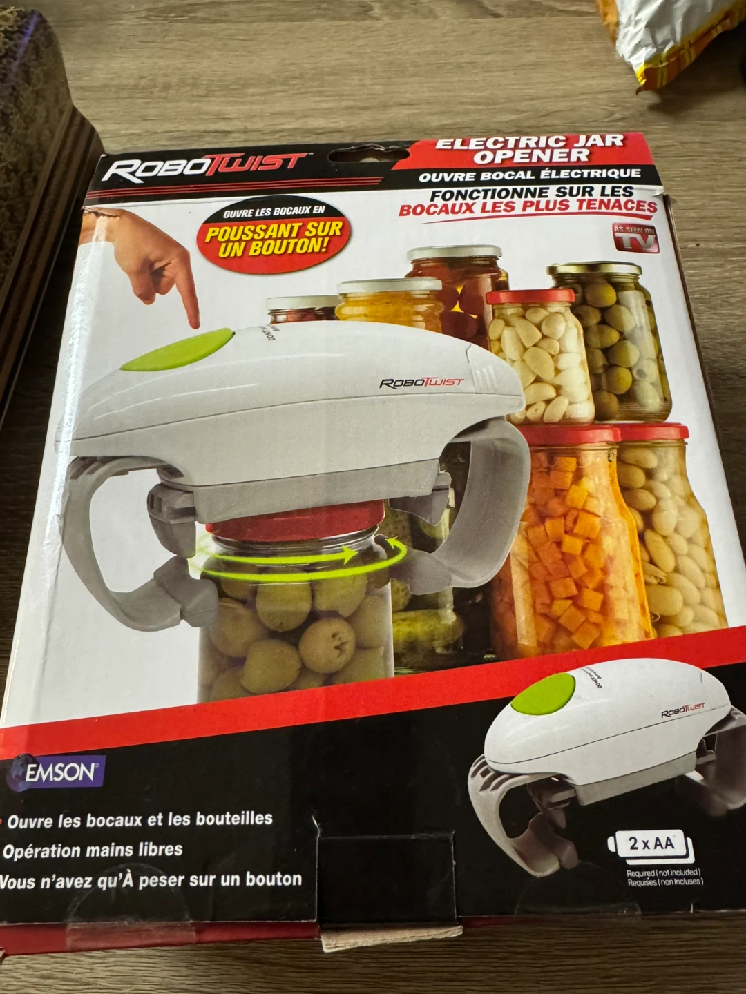 Robo Twist Electric Jar Opener - New in Box! 🥕