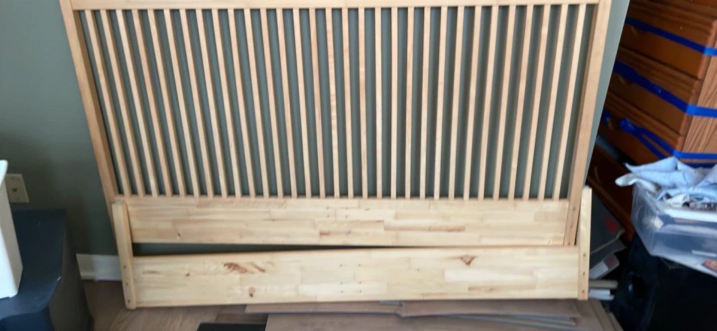 Wooden Bed Headboard
