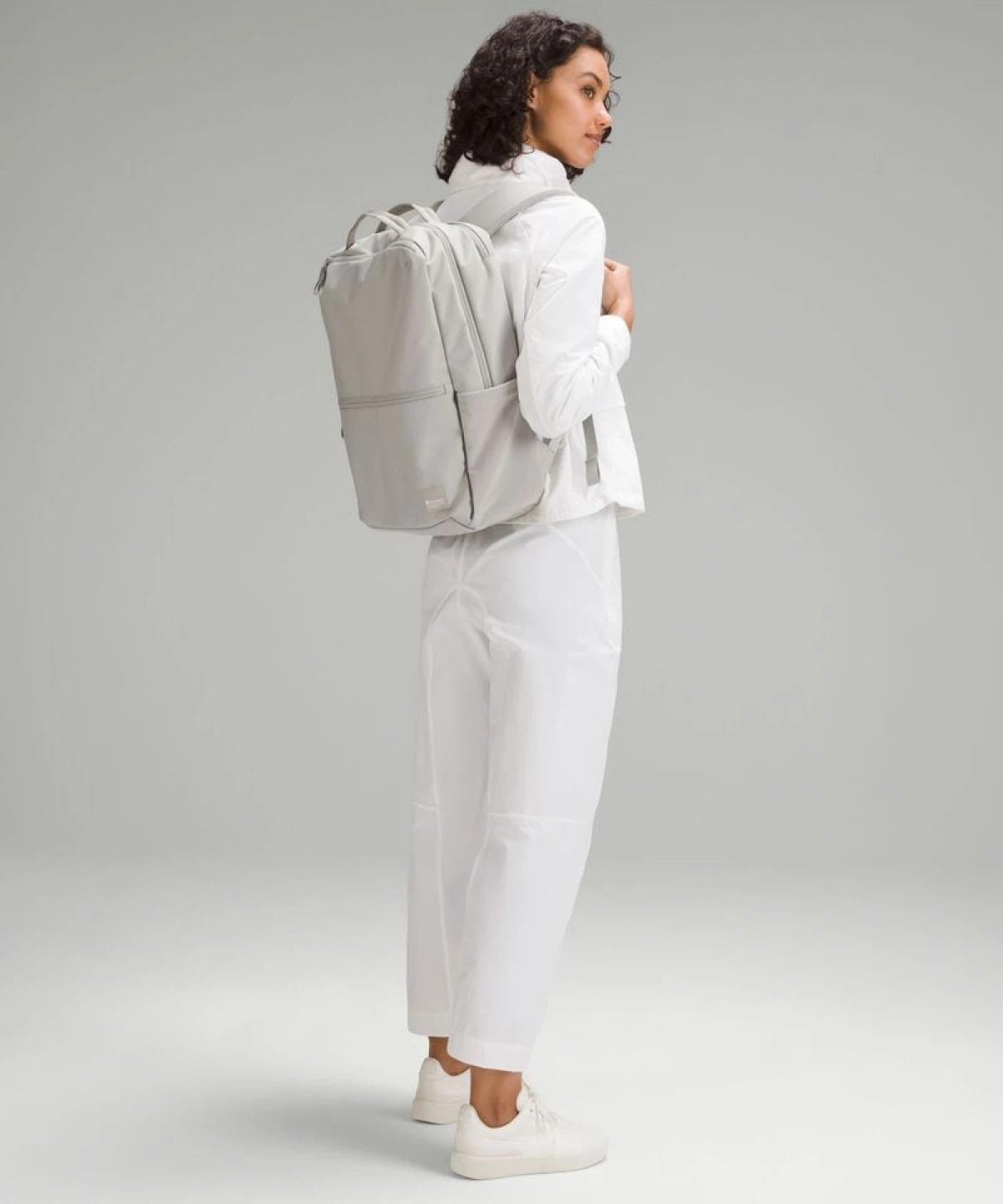 Lululemon Double Zip Backpack Light Grey - photo 3
