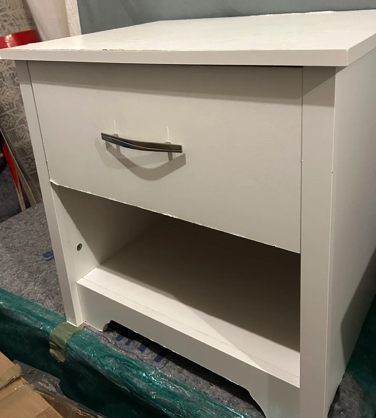 White 5-Drawer Dresser & Nightstand Set image indicator(2)