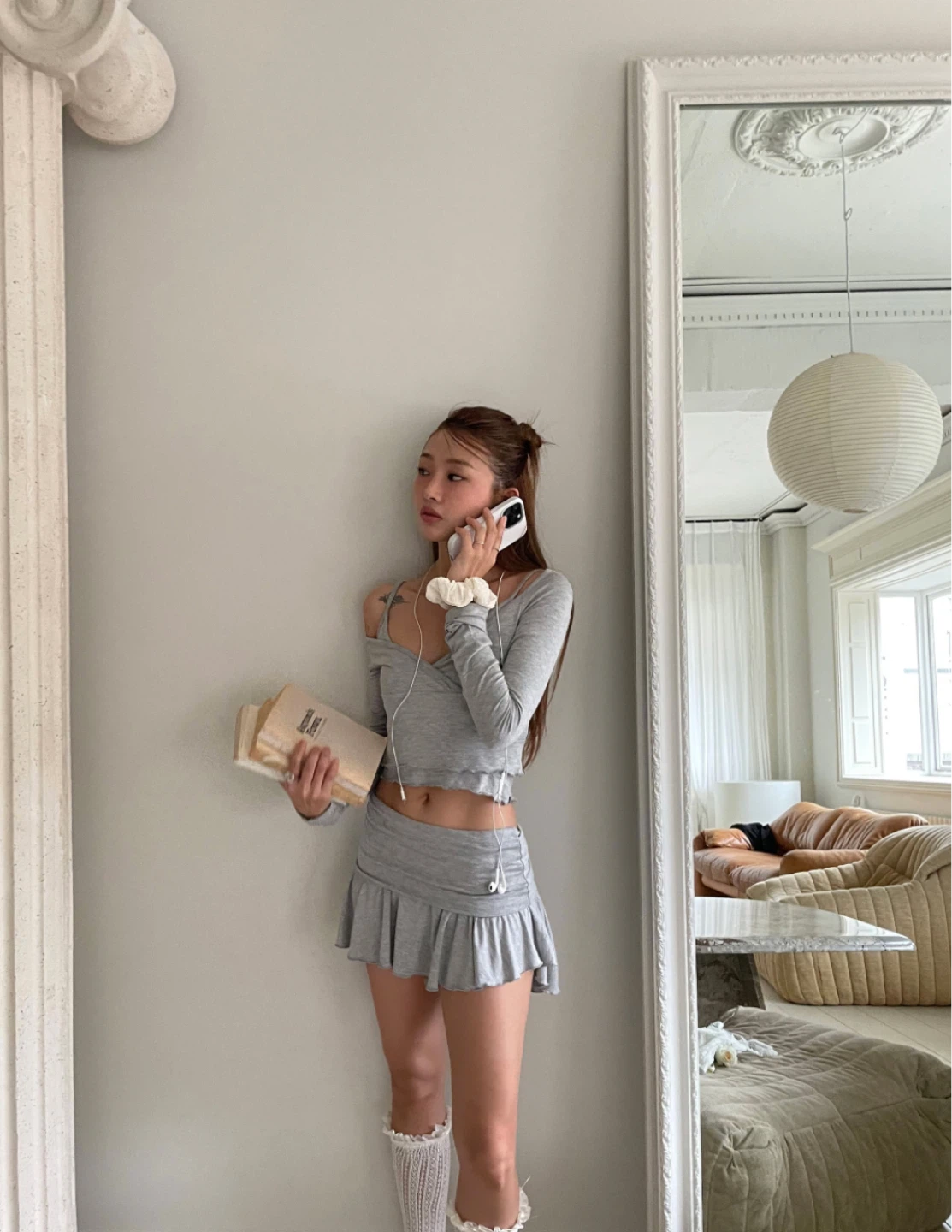 Grey three-Piece Set