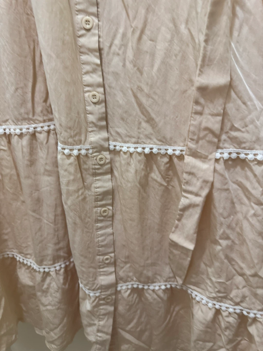 Off white Tiered Dress size xxl - photo 5