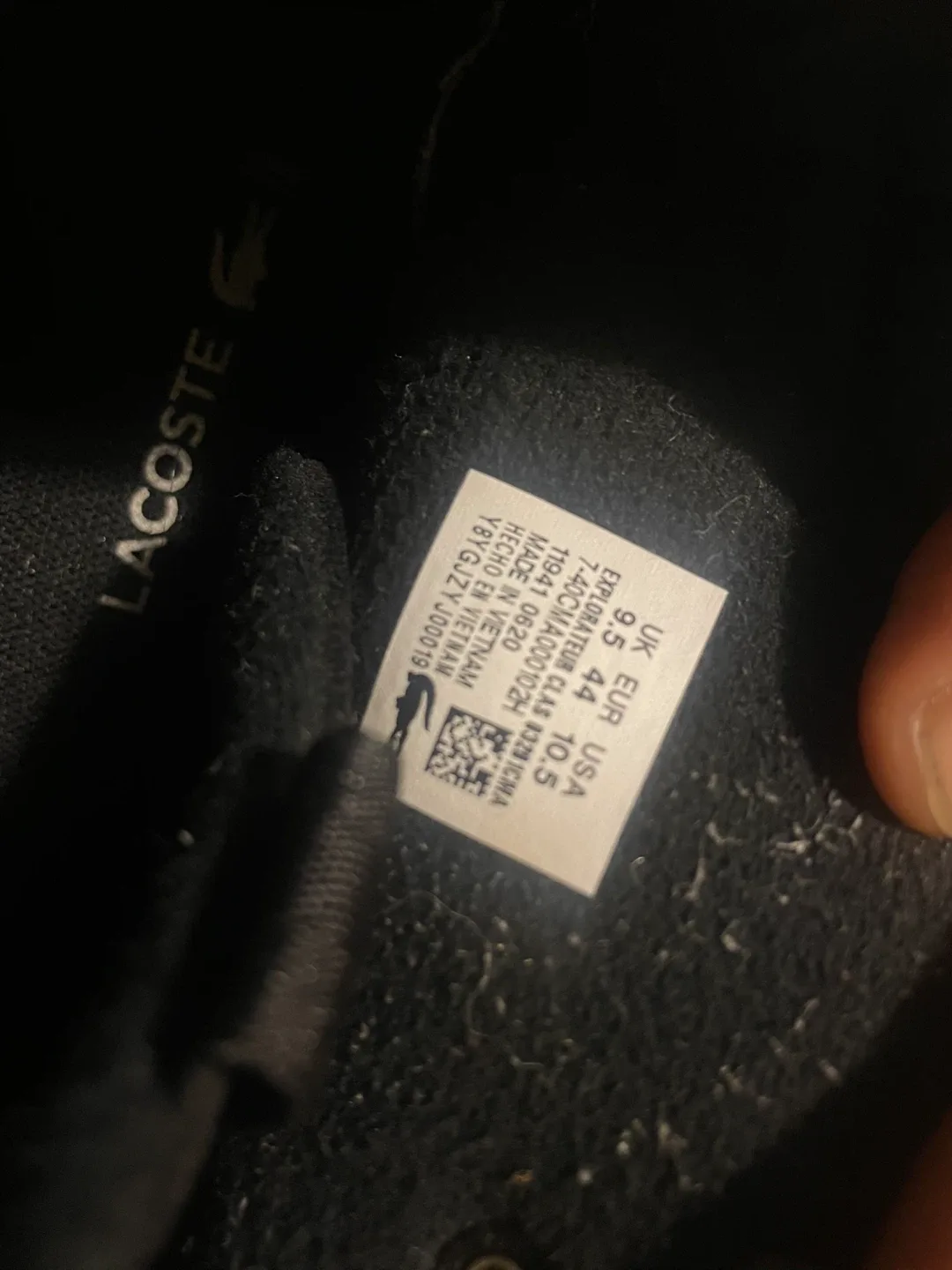 Lacoste Black Leather Boots  🥕 🥕🥕 🥕 image indicator(5)