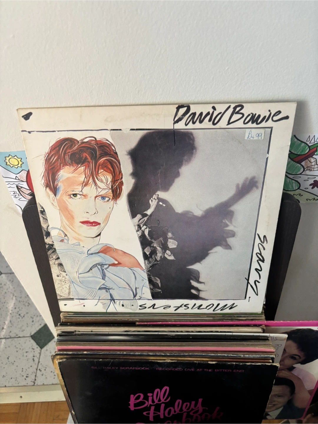 David Bowie Scary Monsters Vinyl- 1st press British edition