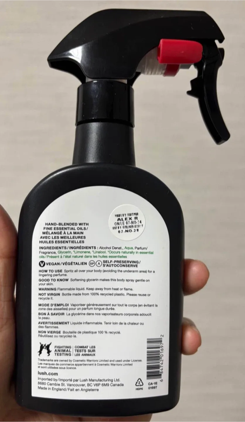 Lush Let The Good Times Roll Body Spray 200ml image indicator(2)