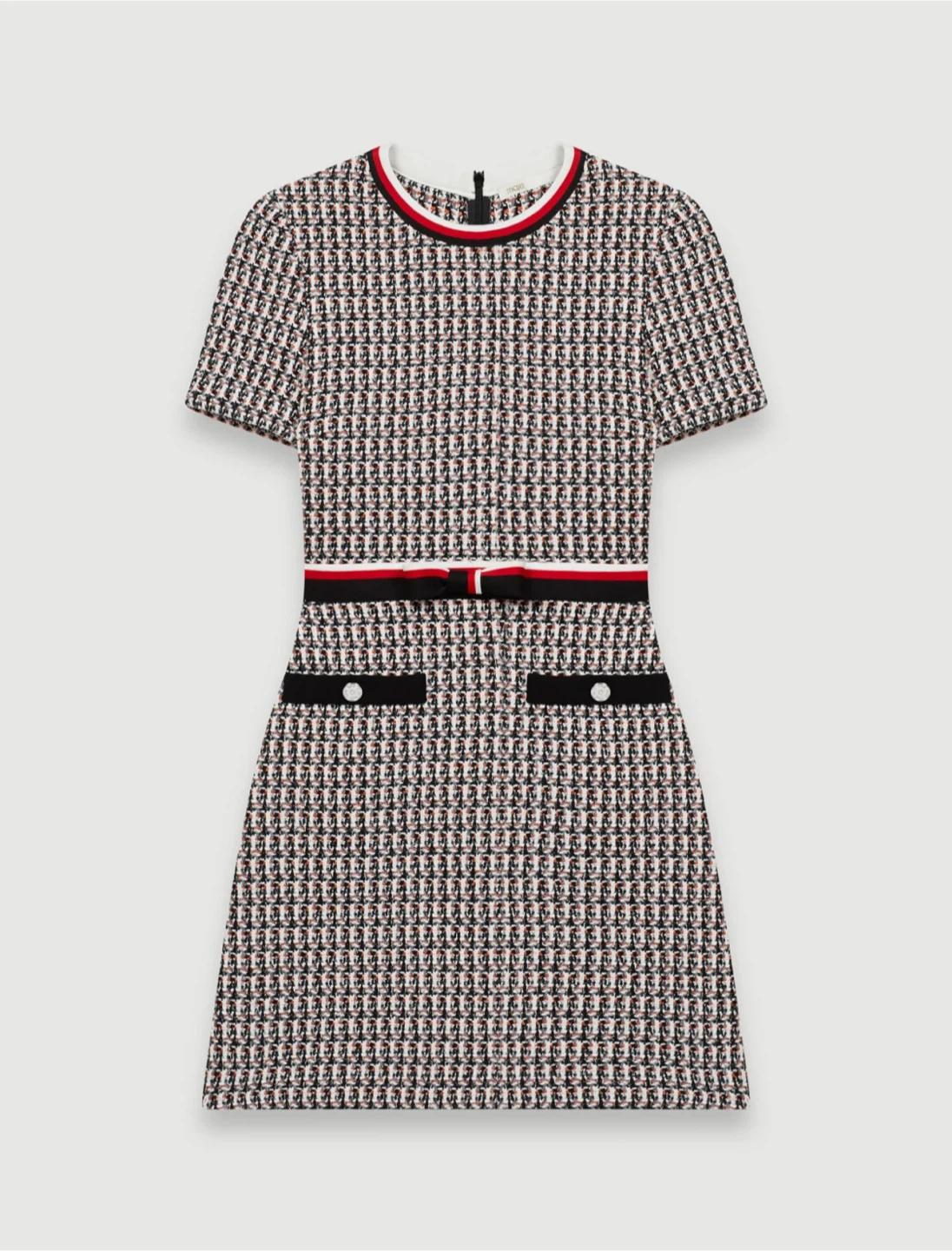 Maje Multicolor Tweed Dress - Size 36