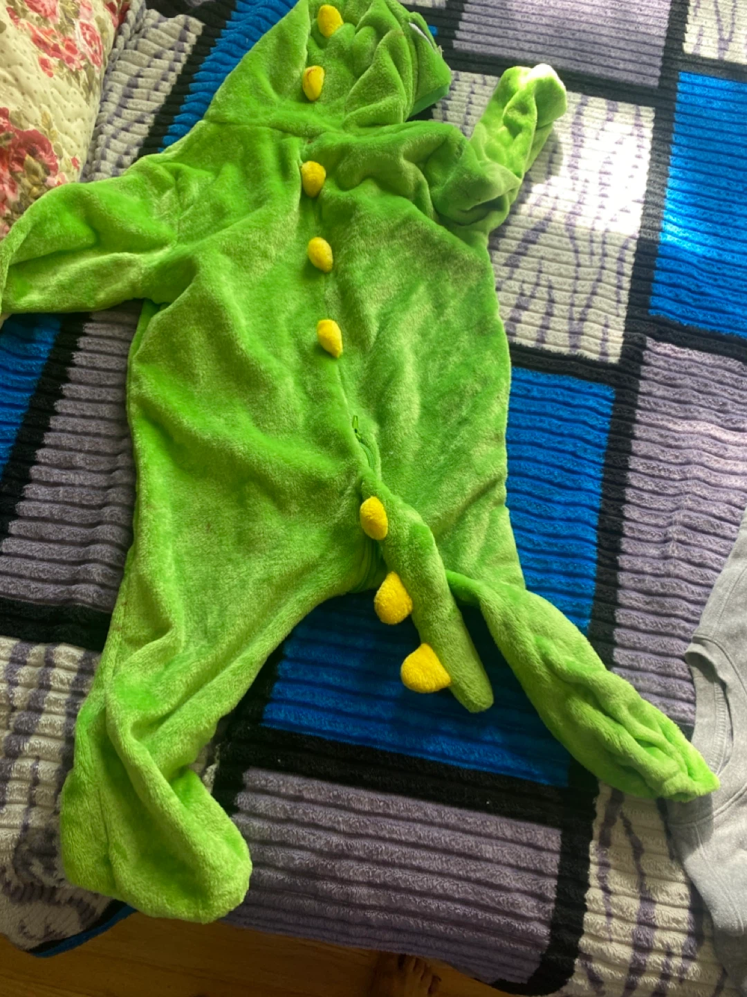 Cute Green Dinosaur Costume - Size 110 - photo 2