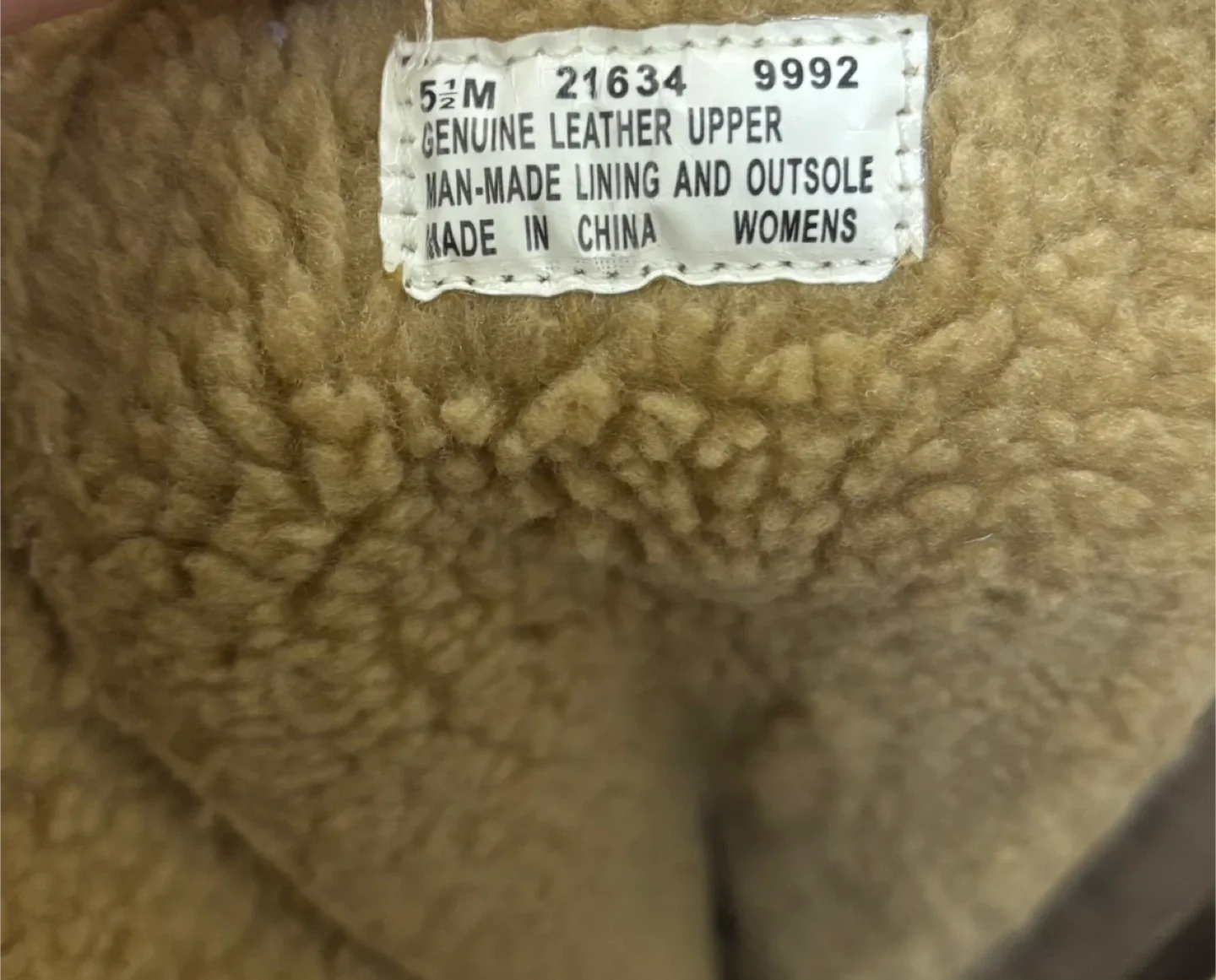 Timberland 21633 Earthkeepers Tall Fleece Lined Boot Size 5.5 image indicator(3)