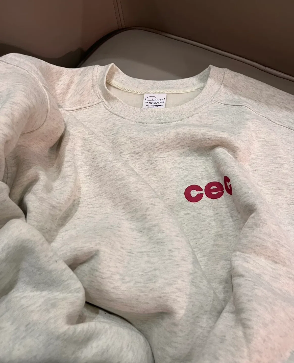 (Retail $141)Korean CEC Crewneck Sweatshirt - Size Large image indicator(2)