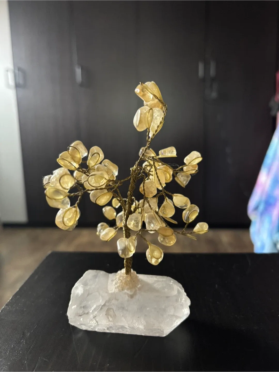 Citrine Crystal Tree Ornament thumbnail