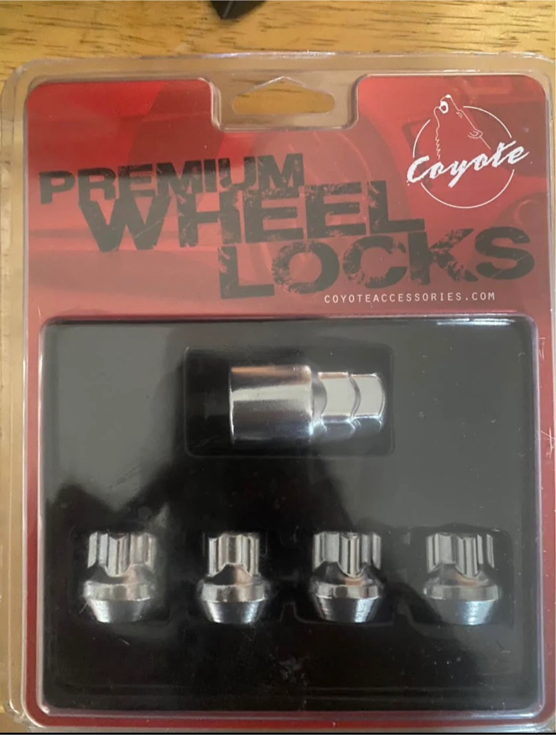 New Coyote Premium Wheel Locks - OE Acorn M12 1.5