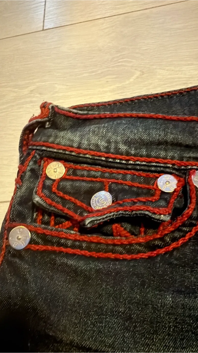 True Religion Ricky Relaxed Straight Jeans image indicator(5)