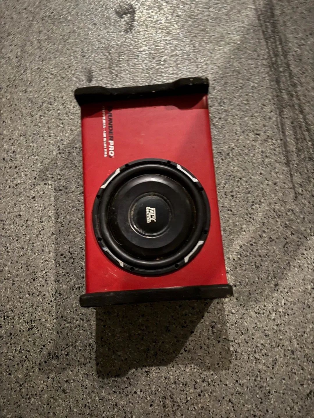 MTX ThunderPro2 TP2/FPR10AR 400W RMS Subwoofer image indicator(3)