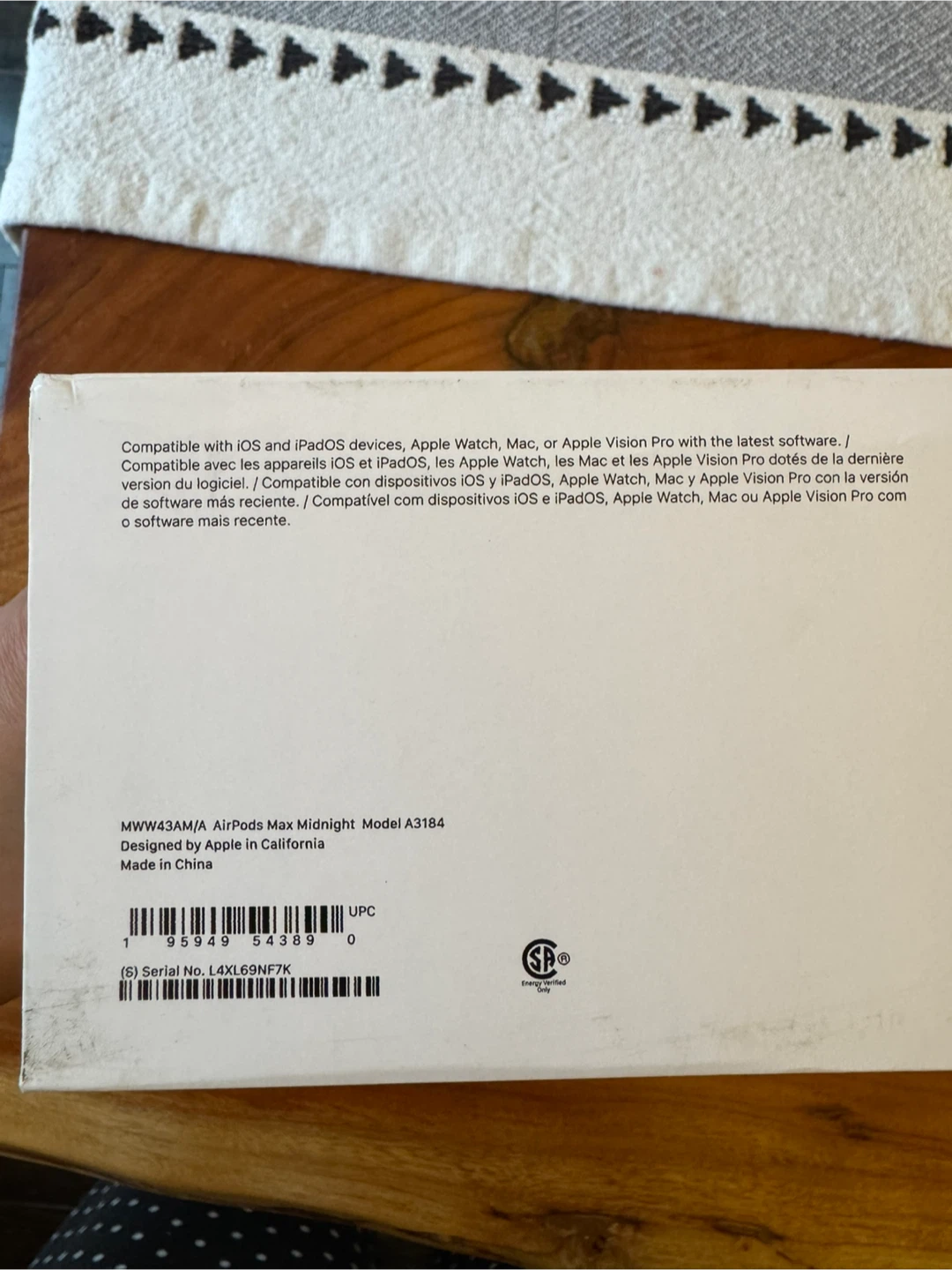 Apple AirPods Max - Midnight - brand new - photo 3